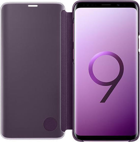 Оригинален Активен Калъф за Samsung S9 Plus Clear View Cover Book Case Ef-Zg965cve, Лилав (4)