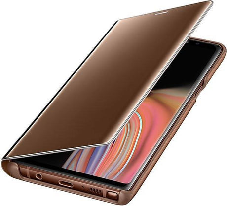 Оригинален Активен Калъф за Samsung Note 9 Clear View Cover Book Case EF-ZN960CAEGWW, Кафяв (2)