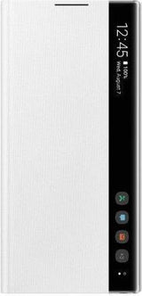Оригинален Активен Калъф за Samsung Note 10 Clear View Cover Book Case Ef-Zn970cwe, Бял