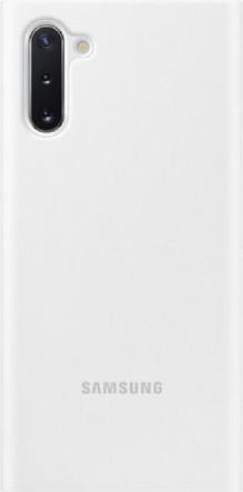 Оригинален Активен Калъф за Samsung Note 10 Clear View Cover Book Case Ef-Zn970cwe, Бял (4)