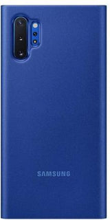 Оригинален Активен Калъф за Samsung Note 10 Plus Clear View Cover Book Case Ef-Zn975cle, Син (4)