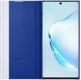Оригинален Активен Калъф за Samsung Note 10 Plus Clear View Cover Book Case Ef-Zn975cle, Син (3)