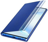 Оригинален Активен Калъф за Samsung Note 10 Plus Clear View Cover Book Case Ef-Zn975cle, Син (2)