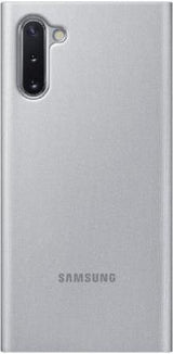 Оригинален Активен Калъф за Samsung Note 10 Clear View Cover Book Case Ef-Zn970cse, Сребрист (4)