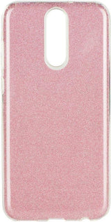 Блестящ Силиконов Калъф за Nokia 7.1, Forcell Shining Case, Розов