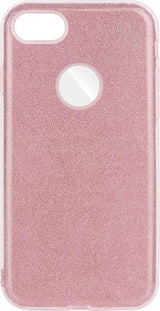 Блестящ Силиконов Калъф за Xiaomi Redmi Note 7, Forcell Shining Case, Розов (2)