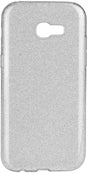 Блестящ Силиконов Калъф за Samsung A3 2016, Forcell Shining Case, Сребрист