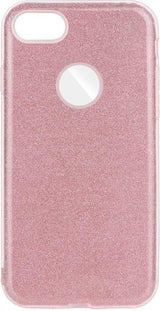 Блестящ Силиконов Калъф за Samsung A3 2016, Forcell Shining Case, Розов