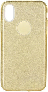 Блестящ Силиконов Калъф за Xiaomi Redmi Note 7, Forcell Shining Case, Златист