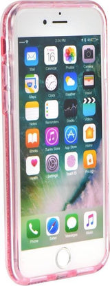 Блестящ Силиконов Калъф за Xiaomi Redmi 7, Forcell Shining Case, Сребро/Розов (4)