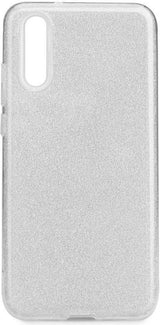 Блестящ Силиконов Калъф за Huawei P30, Forcell Shining Case, Сребрист