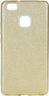 Блестящ Силиконов Калъф за Huawei P9 Lite, Forcell Shining Case, Златист