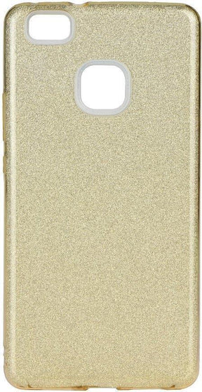 Блестящ Силиконов Калъф за Huawei P9 Lite, Forcell Shining Case, Златист