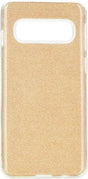 Блестящ Силиконов Калъф за Samsung S10 Plus, Forcell Shining Case, Златист