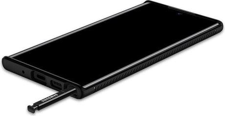 Противоударен Силиконов Калъф за Samsung Note 10, Spigen Rugged Armor Case, Черен (8)