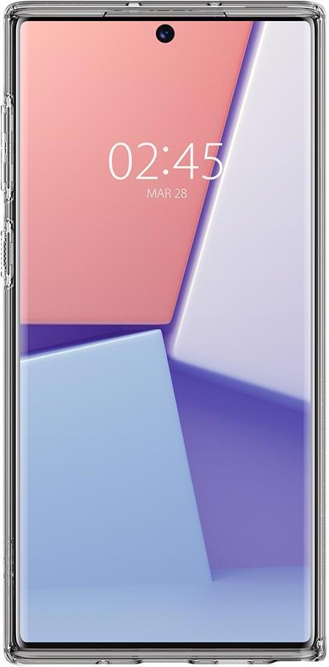 Противоударен Силиконов Калъф за Samsung Note 10, Spigen Liquid Crystal Case, Прозрачен (3)