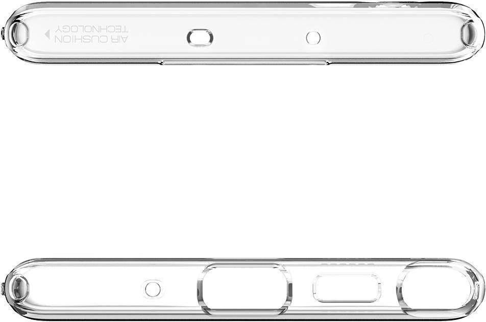 Противоударен Силиконов Калъф за Samsung Note 10 Plus, Spigen Liquid Crystal Case, Прозрачен (8)
