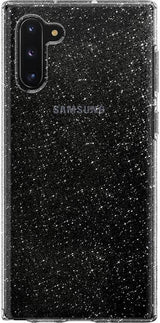 Противоударен Блестящ Калъф за Samsung Note 10, Spigen Liquid Crystal Glitter Quartz Case, Прозрачен (2)