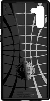 Противоударен Силиконов Калъф за Samsung Note 10, Spigen Liquid Air Case, Черен (4)