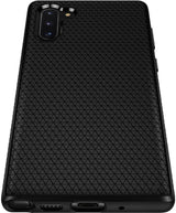 Противоударен Силиконов Калъф за Samsung Note 10, Spigen Liquid Air Case, Черен (7)