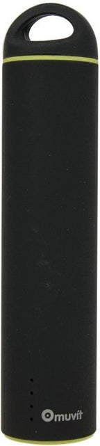 Външна Батерия, Muvit Power Bank 2600mAh, Черен