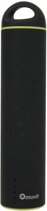 Външна Батерия, Muvit Power Bank 2600mAh, Черен