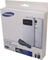 Оригинален Сет за Samsung S4 S-View Book Case & Charger ET-VI950BWE, Бял (6)