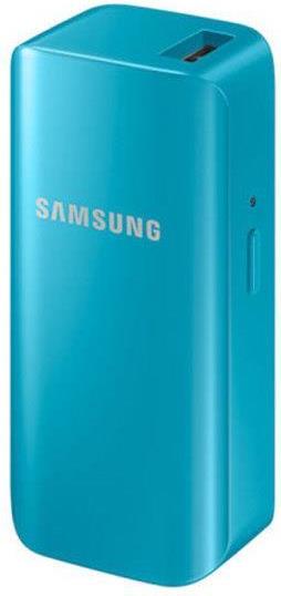 Външна Батерия Компактна, Samsung Power Bank EB-PJ200BLE 2100mAh, Син