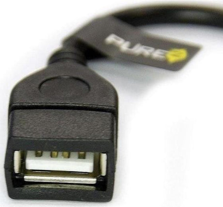 Адаптер OTG, Pure USB OTG micro USB, Черен (2)