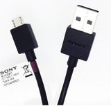 Оригинален micro-USB Кабел за Sony 1m EC803, Черен (Bulk) (2)