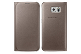 Оригинален Активен Калъф за Samsung S6 Book Case Ef-Wg920PFE, Златист (2)