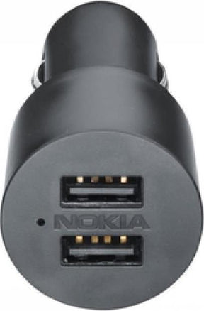 Оригинално Зарядно за Nokia за Кола 12v 2a micro USB DC-20, Черен