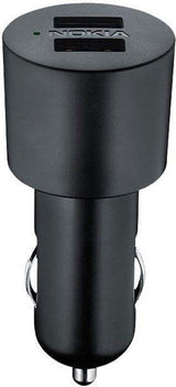 Оригинално Зарядно за Nokia за Кола 12v 2a micro USB DC-20, Черен (2)