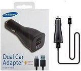 Оригинално Бързо Зарядно за Кола за Samsung S7, S6 12v Fast Charger & micro USB EP-LN920UBE, Черен