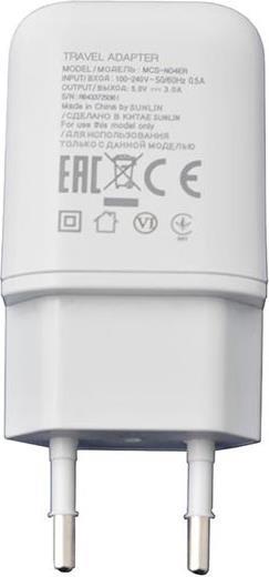 Оригинално Бързо Зарядно за LG 220v Fast Charger USB-C MCS-NO4ER, Бял (2)