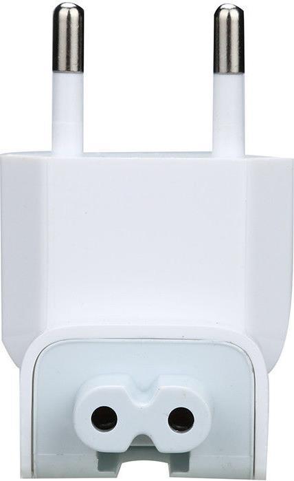 Евро Адаптер за MacBook и iPad, Apple MacBook Magsafe Power adapter EU Plug, Бял (2)