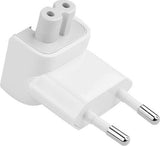 Евро Адаптер за MacBook и iPad, Apple MacBook Magsafe Power adapter EU Plug, Бял