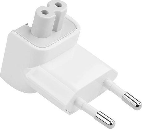 Евро Адаптер за MacBook и iPad, Apple MacBook Magsafe Power adapter EU Plug, Бял