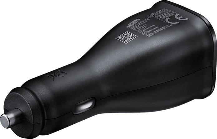 Оригинално Бързо Зарядно за Кола за Samsung S10, S9, S8 12v Fast Charger EP-LN920CBE, Черен (Bulk) (2)