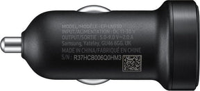 Оригинално Бързо Зарядно за Кола за Samsung S10, S9, S8 12v Fast Charger Mini EP-LN930CBE, Черен (Bulk)