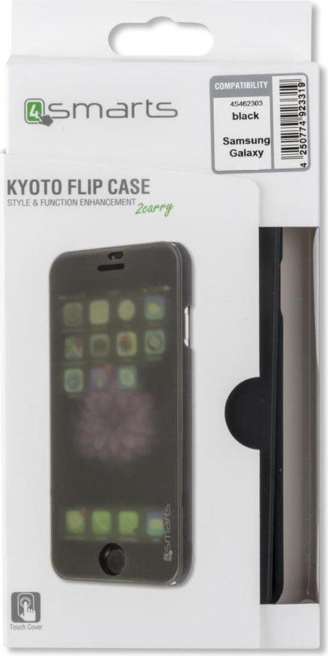 Активен Калъф за Samsung S9, 4Smarts Kyoto Book Case, Черен (7)