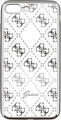 Луксозен Силиконов Калъф за iPhone 6s/6, Guess Silicone Case, Сребрист