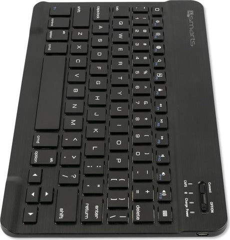 Безжична Клавиатура за iPad и Таблет, 4Smarts Keyboard Bluetooth DailyBiz, Черен (4)