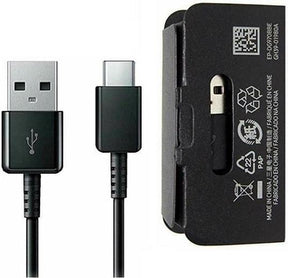 Оригинален USB-C Кабел за Samsung c Бързо Зареждане 1.5m EP-DG970BBE, Черен (Bulk)