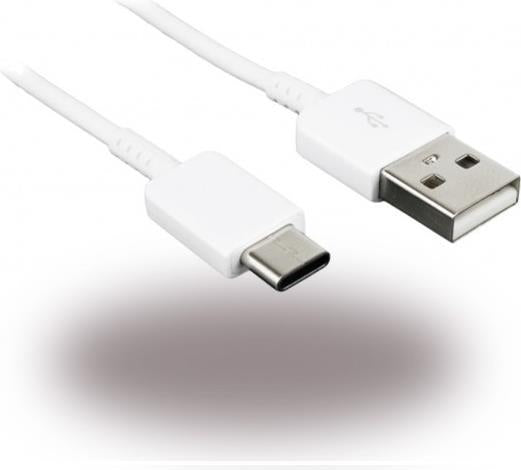 Оригинален USB-C Кабел за Samsung с Бързо Зареждане 1.5m EP-DG970BWE, Бял (Bulk) (3)