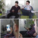 Anti-Spy Стъклен Протектор за Samsung S9 Plus, 4Smarts 3D Privacy Glass, Черен (2)
