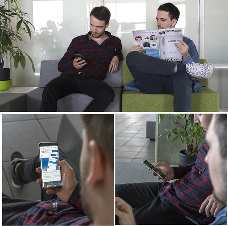 Anti-Spy Стъклен Протектор за Samsung S9 Plus, 4Smarts 3D Privacy Glass, Черен (2)