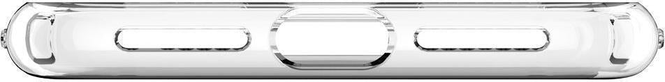 Противоударен Силиконов Калъф за iPhone XS Max, Spigen Liquid Crystal Case, Прозрачен (7)