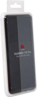 Оригинален Активен Калъф за Huawei P30 Pro Smart View Book Case, Черен (4)