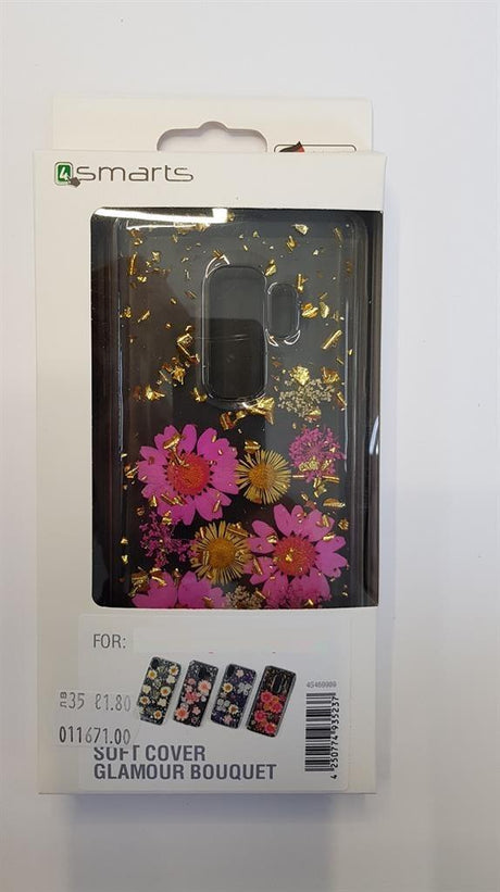 Силиконов Калъф с Цветя за iPhone XR, 4Smarts Glamour Bouquet Case, Розов (4)